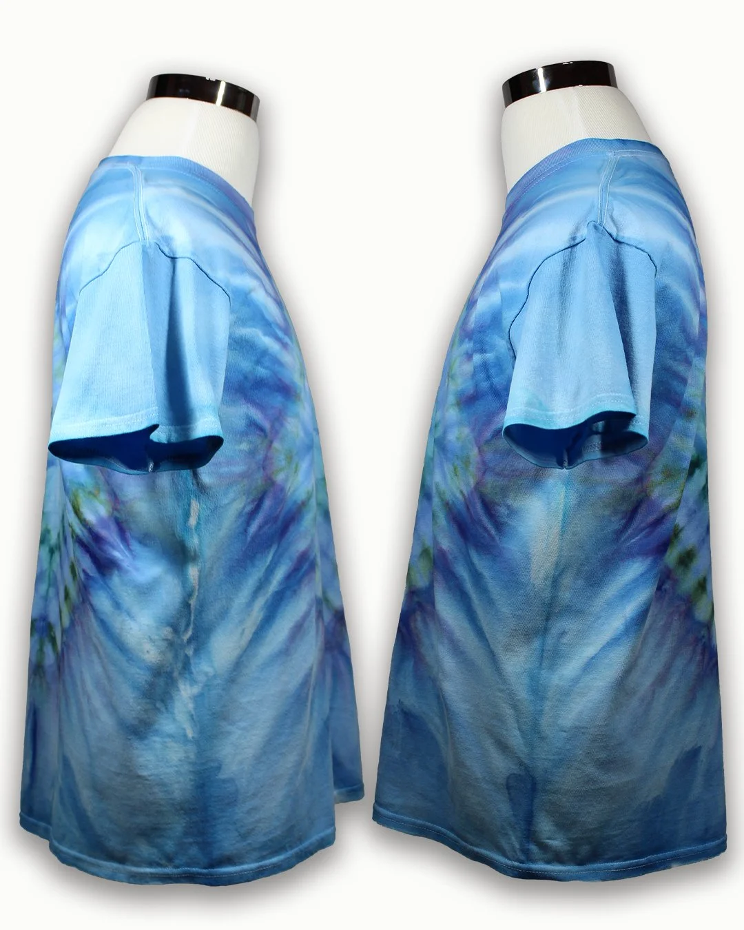 新品 anytee Diamond Blue Dyed Long Tee 2XL Navy Blue Tie-Dye Long Sleeve Unisex Tee – Era of Artists